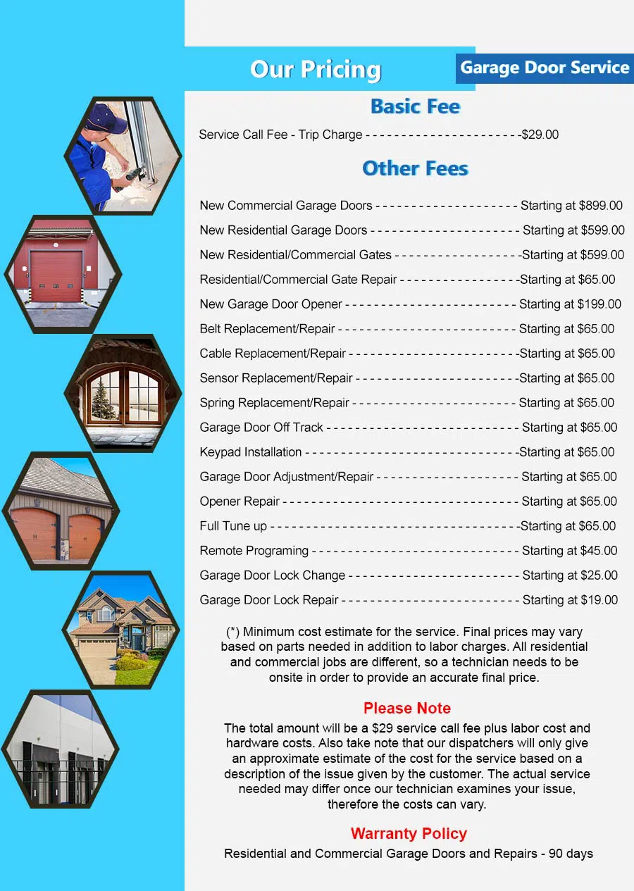 Neighborhood Garage Door Repair Service Plain City, OH 614-695-3014